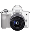 Canon EOS M50 15-45 IS STM WHITE